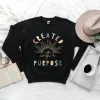 Created With A Purpose Sunshine Summer Sweatshirt sold by Faithful and Co.