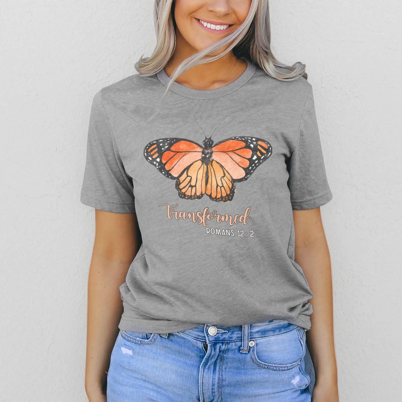 Transformed - Romans 12:2 Tee sold by Faithful and Co. product image thumbnail 3