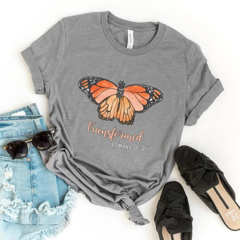 Transformed - Romans 12:2 Tee sold by Faithful and Co.