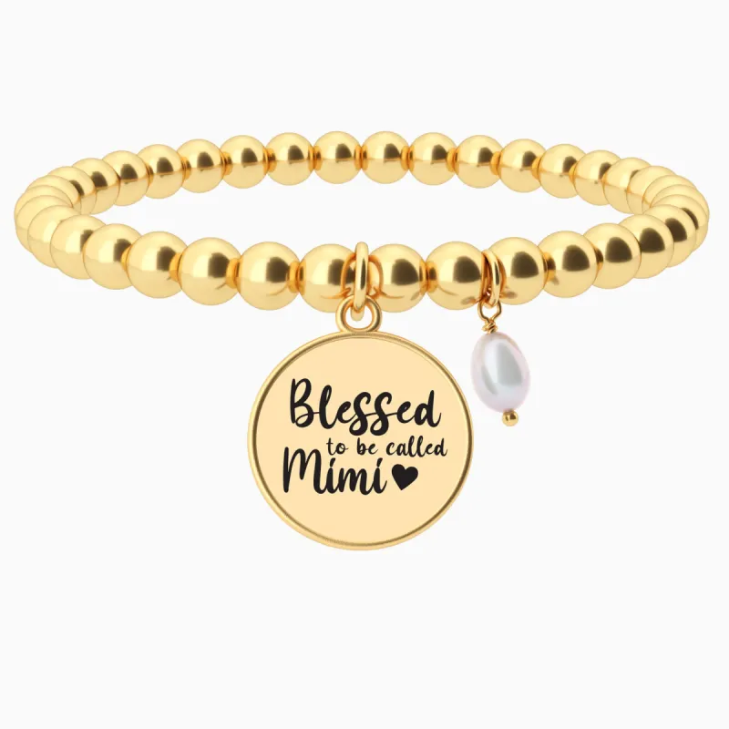 Blessed To Be Called Mimi - Beaded Bracelet made by Faithful and Co.