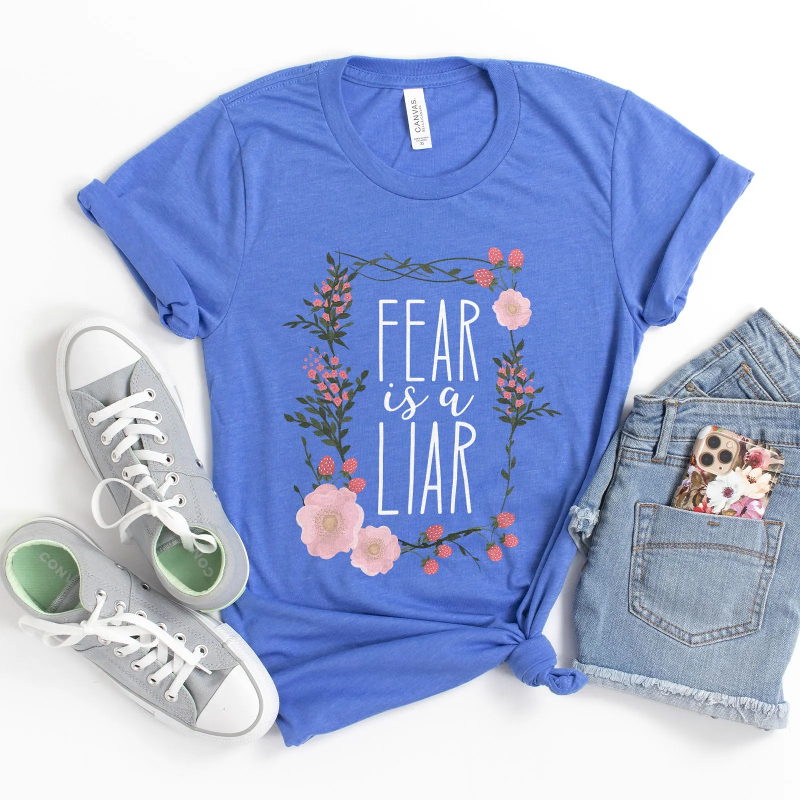Fear is a Liar Tee sold by Faithful and Co. product image thumbnail 5