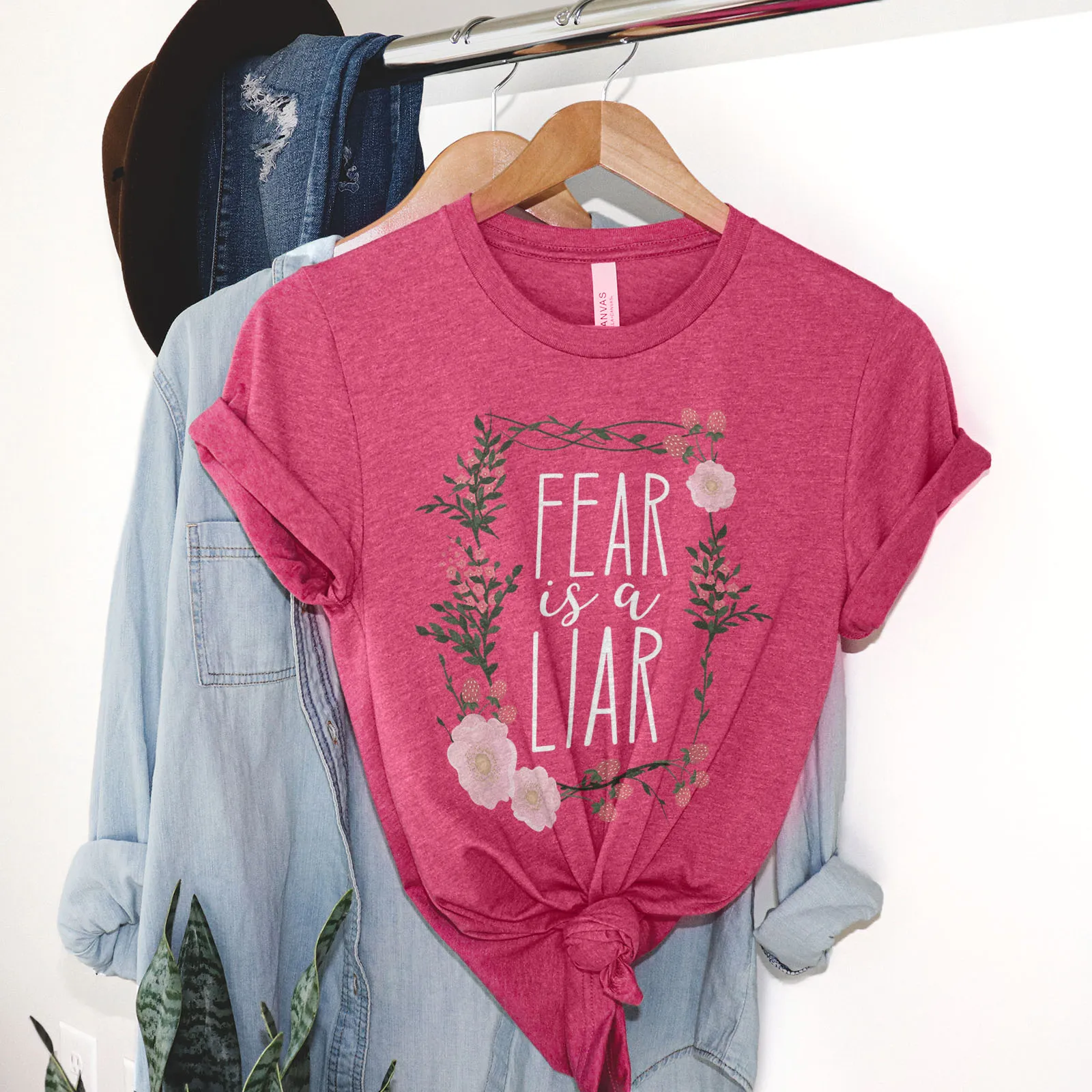 Fear is a Liar Tee sold by Faithful and Co. product image thumbnail 4