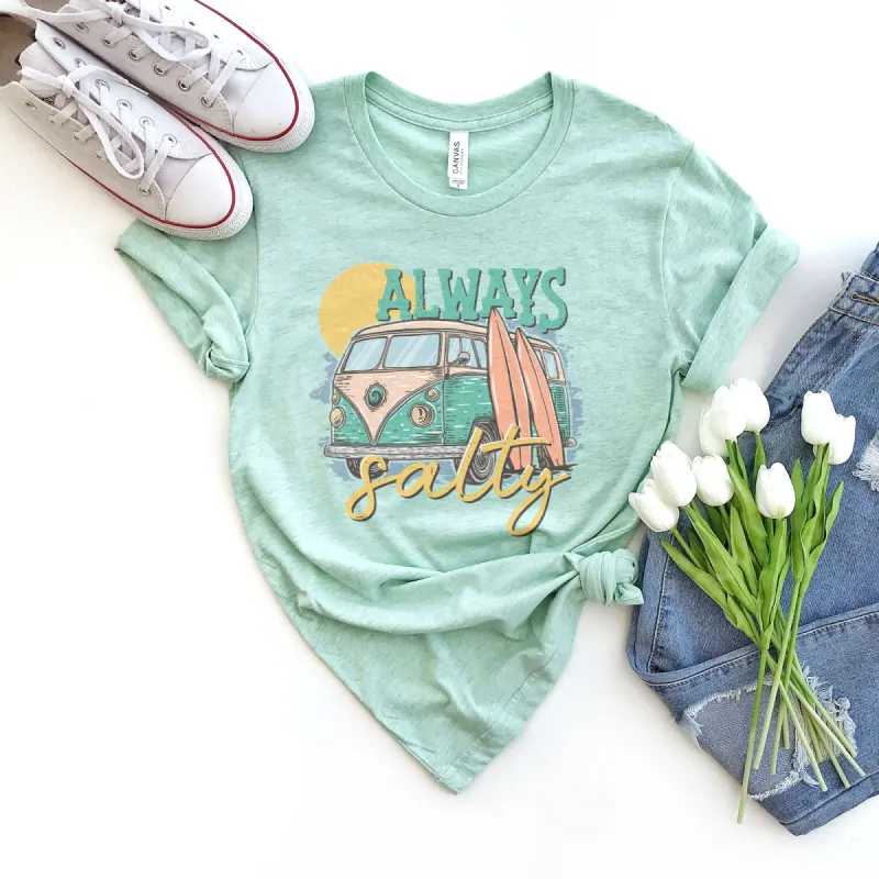 Salty Matthew 5:13 Summer Tee sold by Faithful and Co.