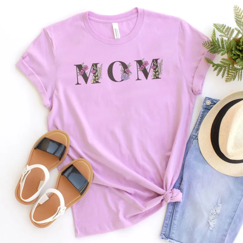 Mom Floral Tee sold by Faithful and Co.