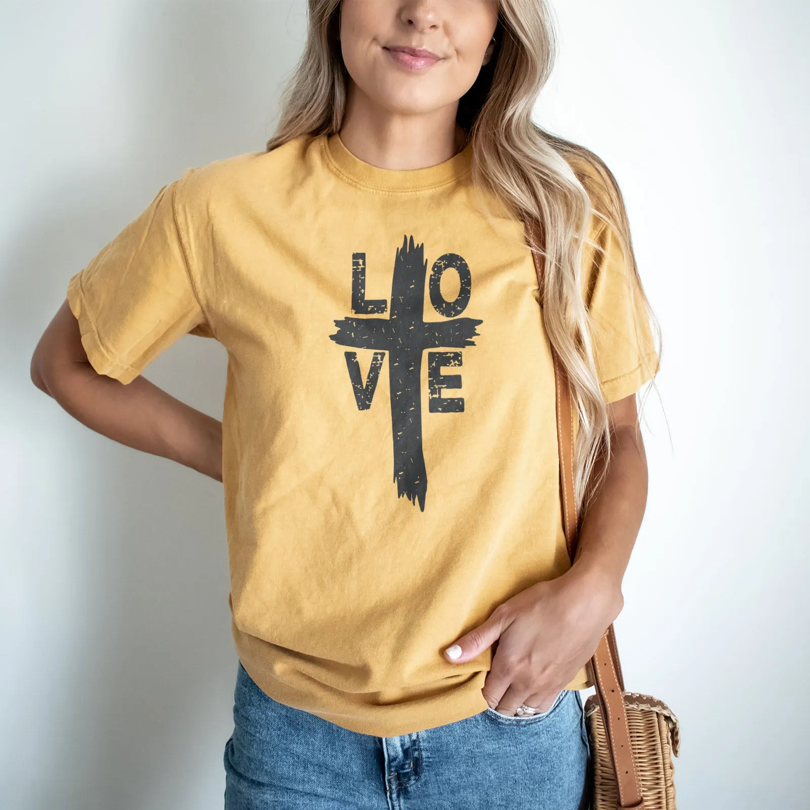 Love Cross Tee sold by Faithful and Co. product image thumbnail 4