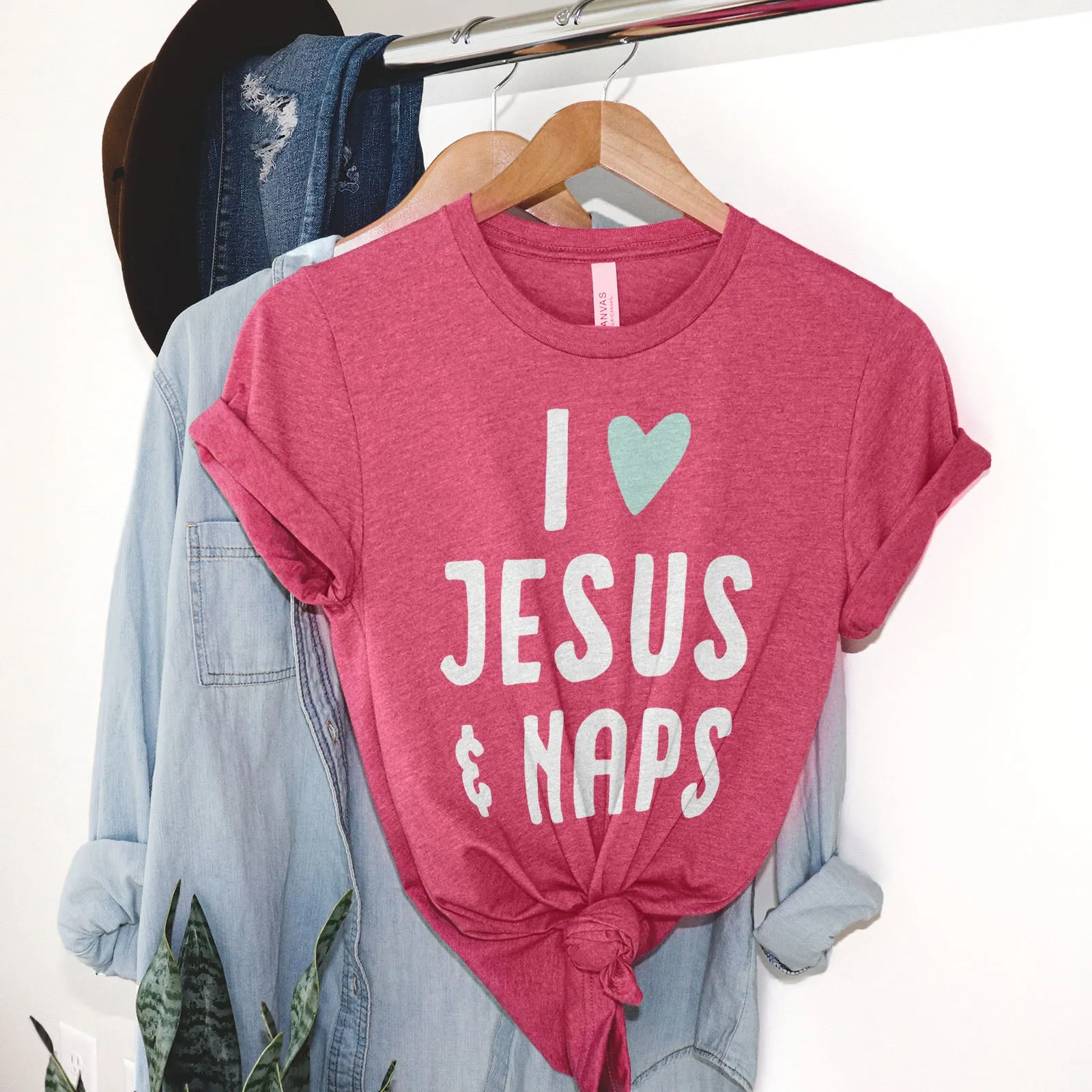 I love Jesus and Naps Tee sold by Faithful and Co. product image thumbnail 4