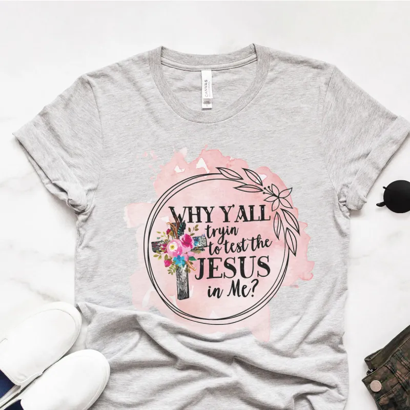 Why Ya'll Tryin Tee sold by Faithful and Co.