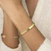 Made Worthy Personalizable Cuff Bracelet sold by Faithful and Co.