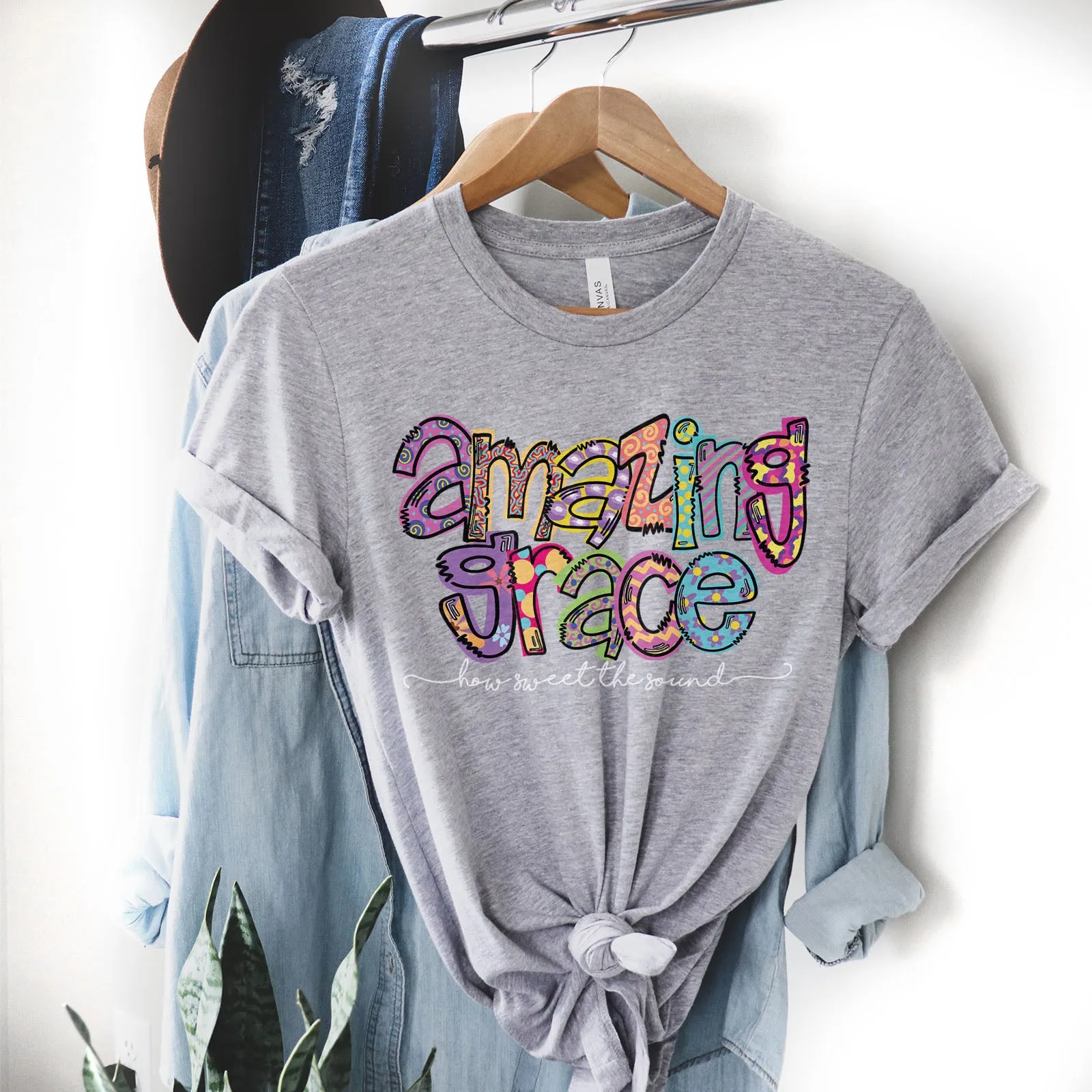 Amazing Grace Tee sold by Faithful and Co. product image thumbnail 4