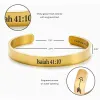 Isaiah 41:10 Fear Not Cuff Bracelet sold by Faithful and Co.