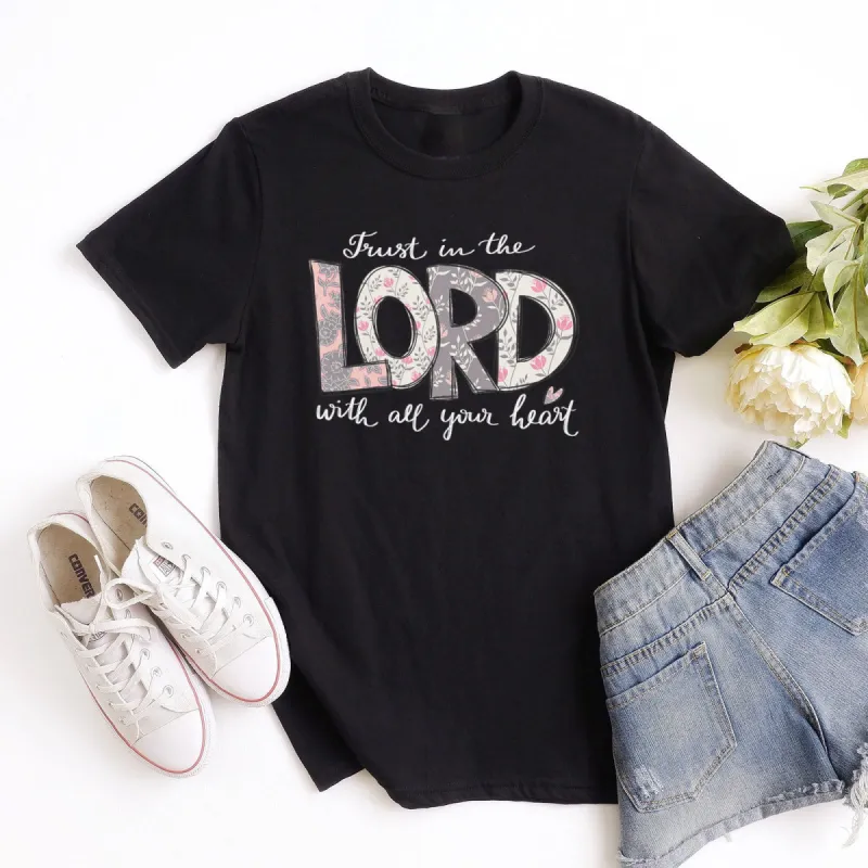 Trust in the Lord Tee sold by Faithful and Co.