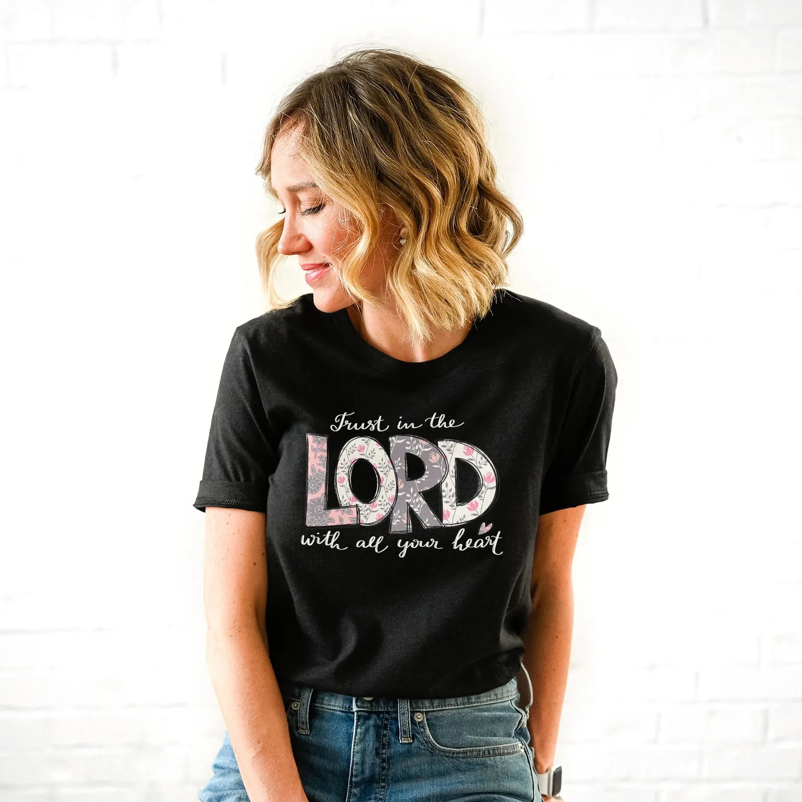 Trust in the Lord Tee sold by Faithful and Co. product image thumbnail 2