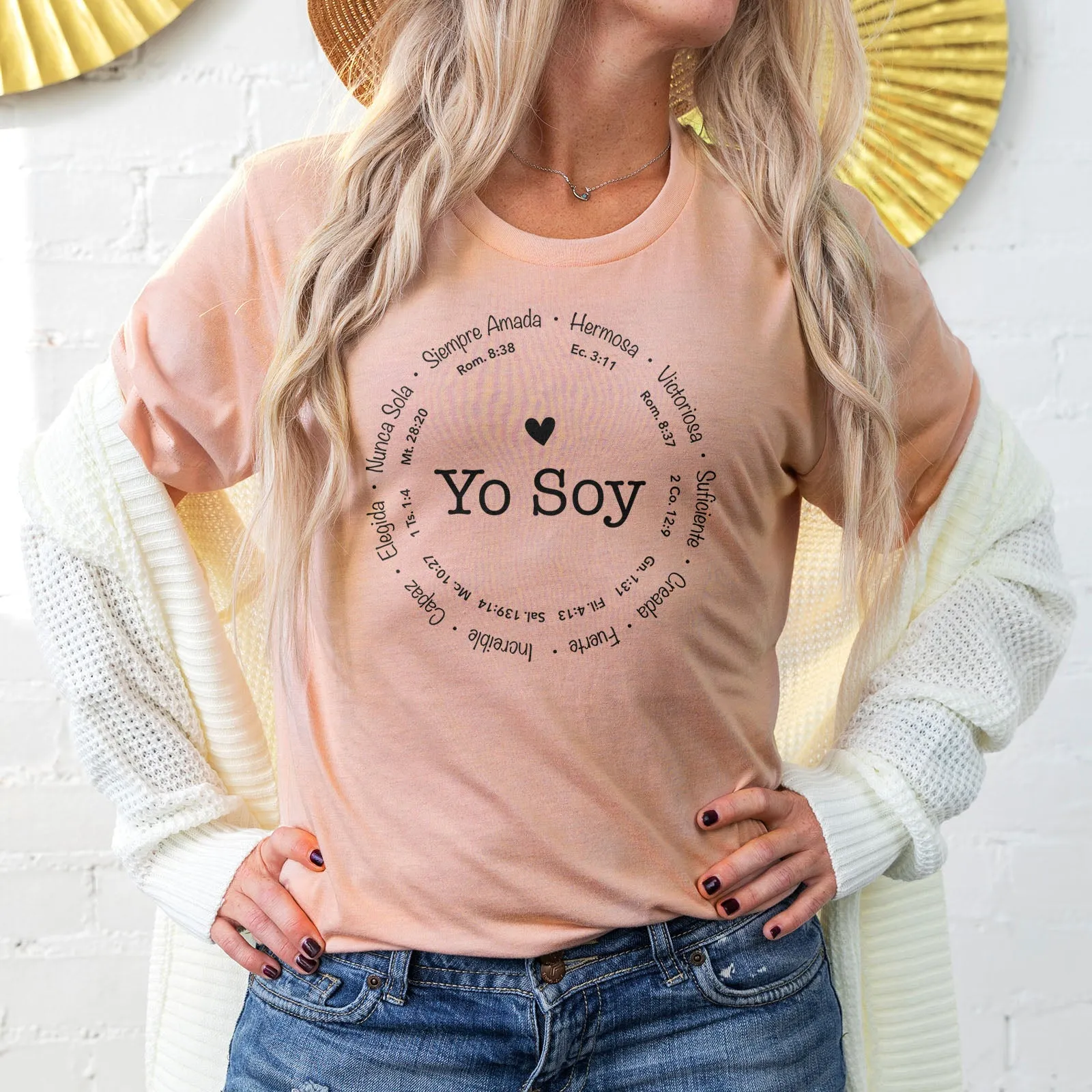Yo Soy Inspiracion Tee sold by Faithful and Co. product image thumbnail 3