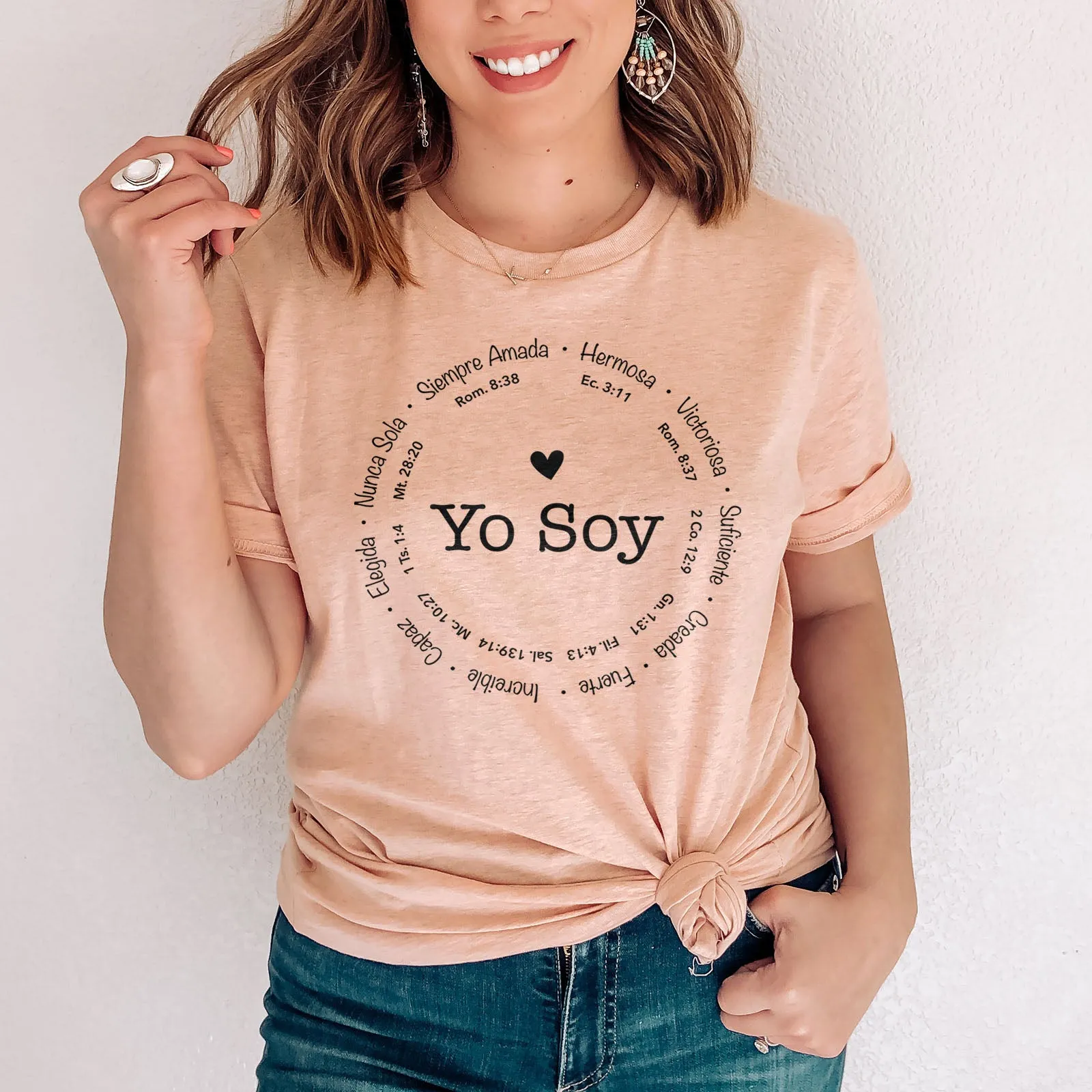 Yo Soy Inspiracion Tee sold by Faithful and Co. product image thumbnail 2