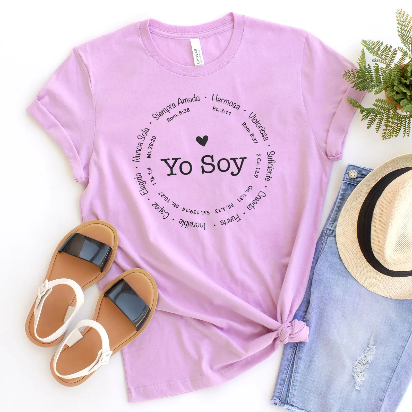 Yo Soy Inspiracion Tee sold by Faithful and Co. product image thumbnail 5
