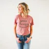 Grace Changes Everything - Round Tee sold by Faithful and Co.