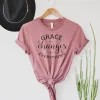 Grace Changes Everything - Round Tee sold by Faithful and Co.