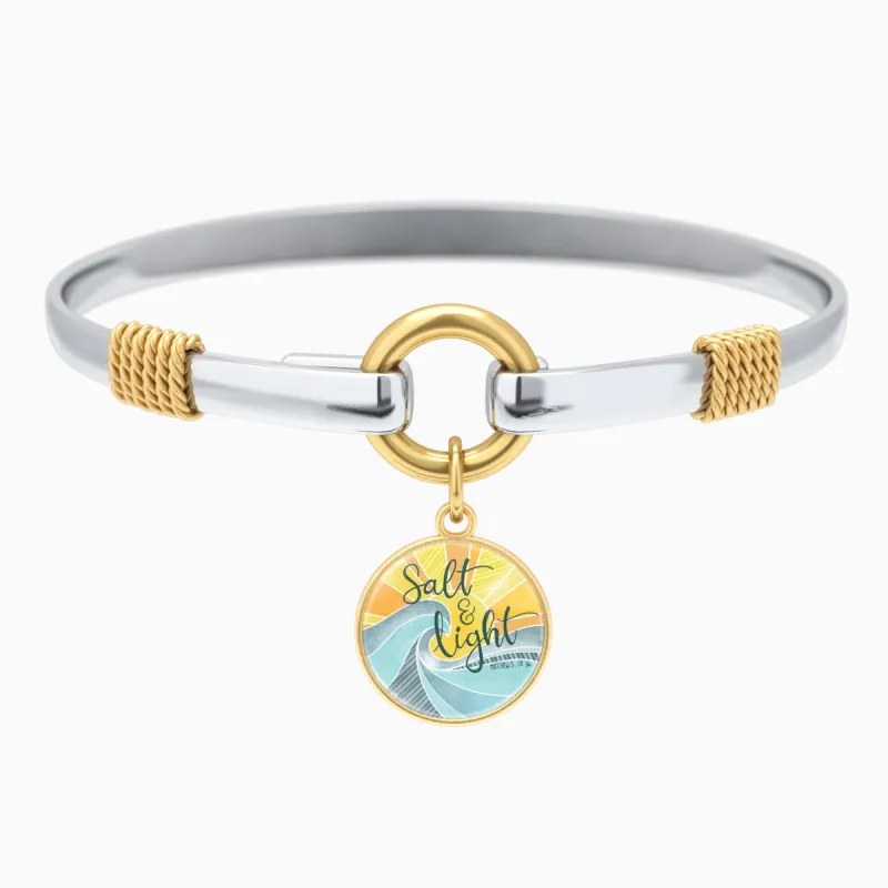 Salt And Light - Two-Tone Bracelet sold by Faithful and Co.