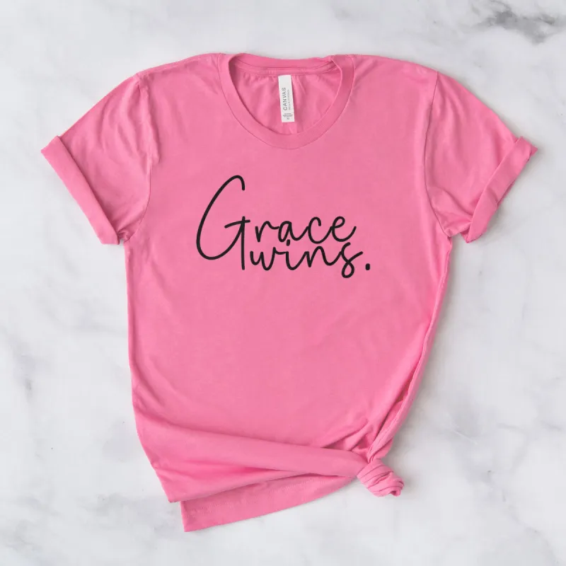 Grace Wins Tee made by Faithful and Co.