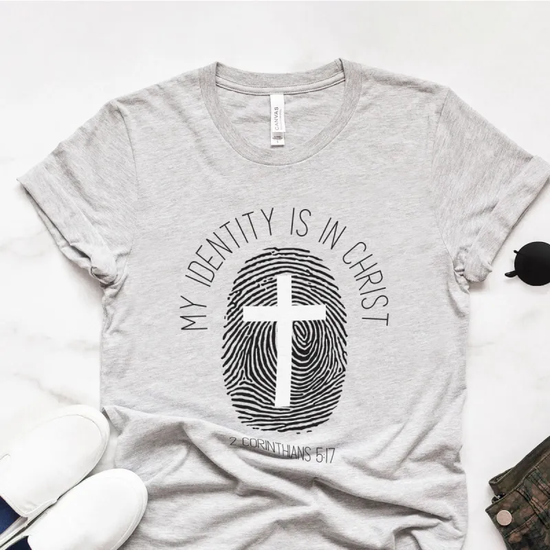 My Identity Is In Christ Tee sold by Faithful and Co.