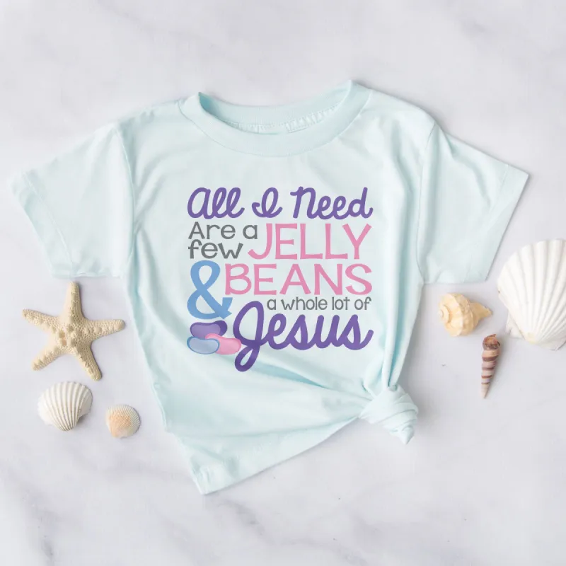 Jelly Beans & Jesus Tee sold by Faithful and Co.
