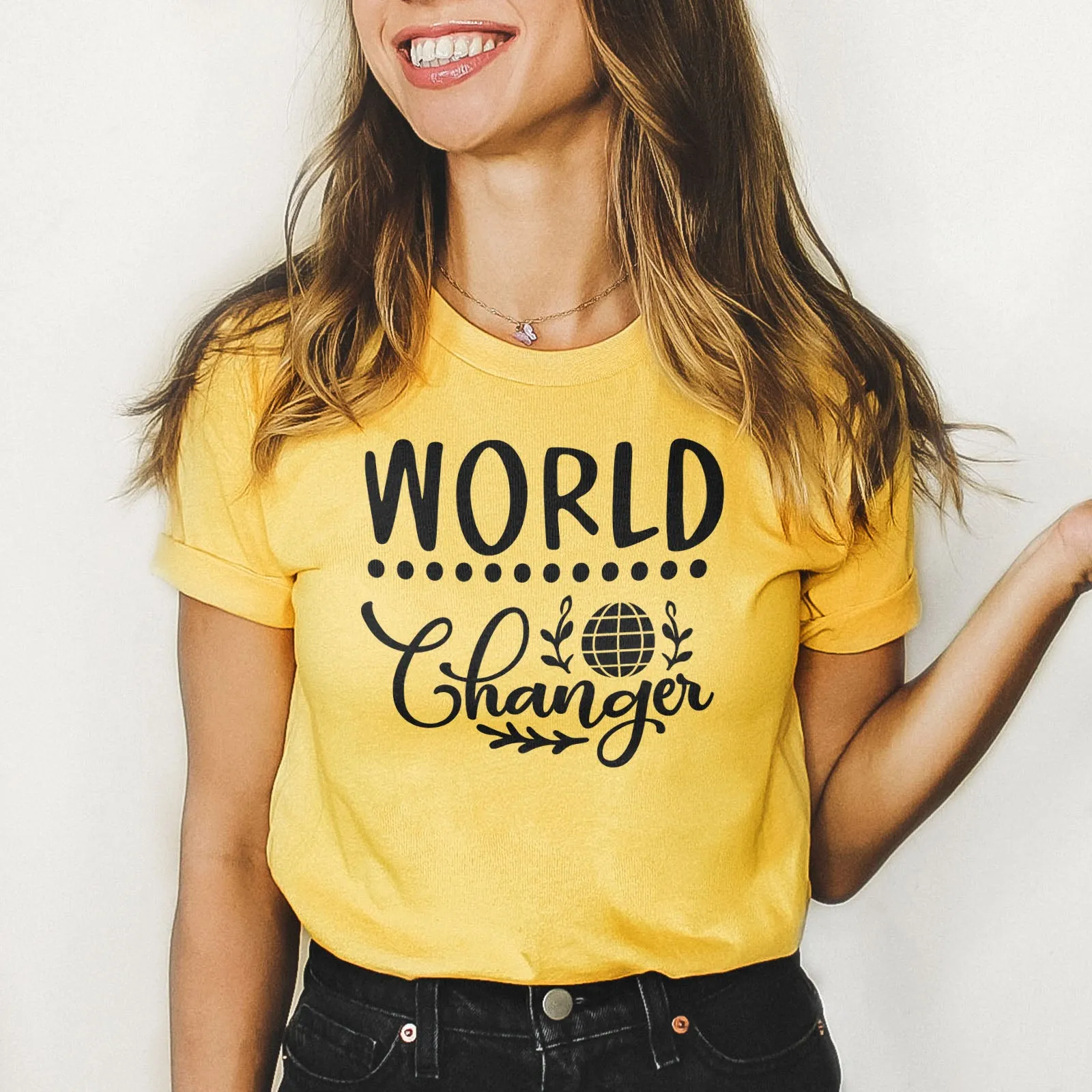 World Changer Tee sold by Faithful and Co. product image thumbnail 2