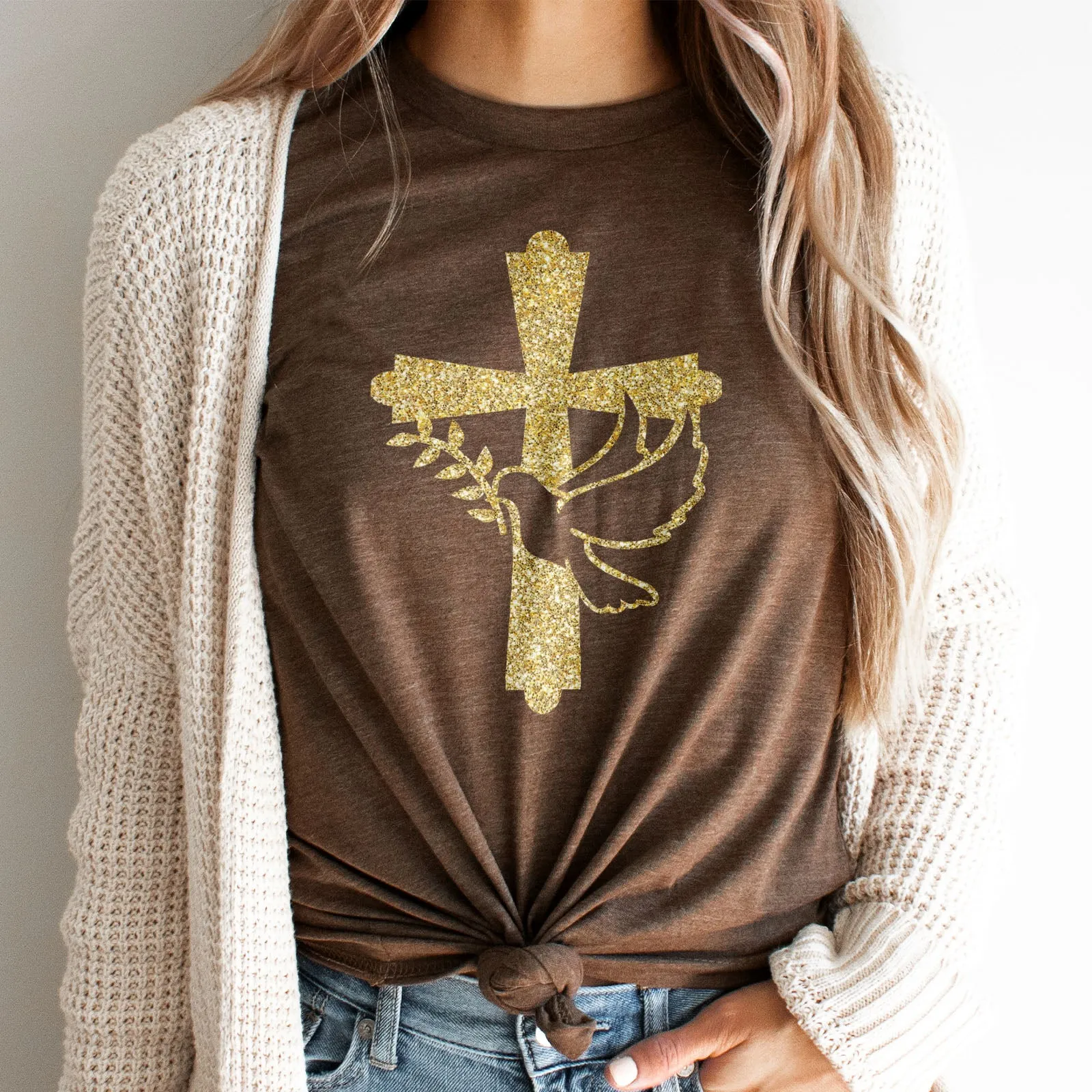 Dove of Peace Tee sold by Faithful and Co. product image thumbnail 2