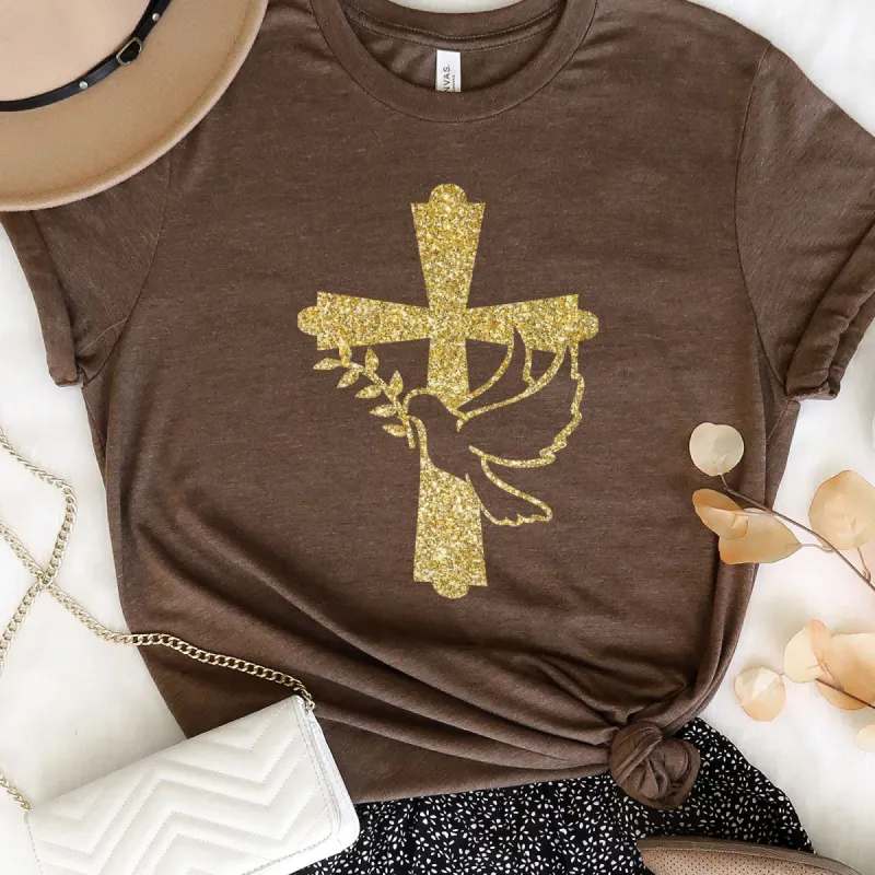 Dove of Peace Tee sold by Faithful and Co.