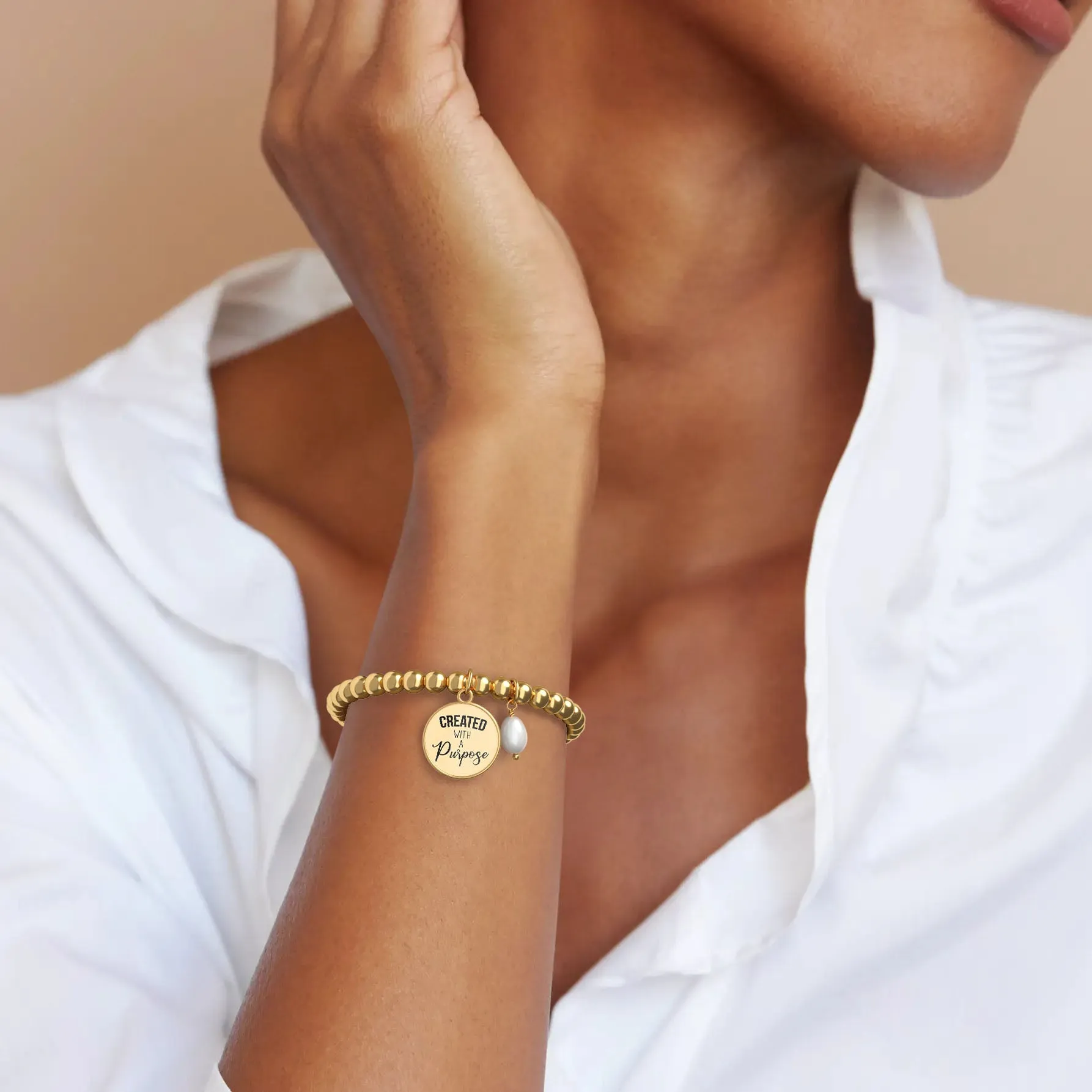 Created With Purpose - Beaded Bracelet sold by Faithful and Co. product image thumbnail 2