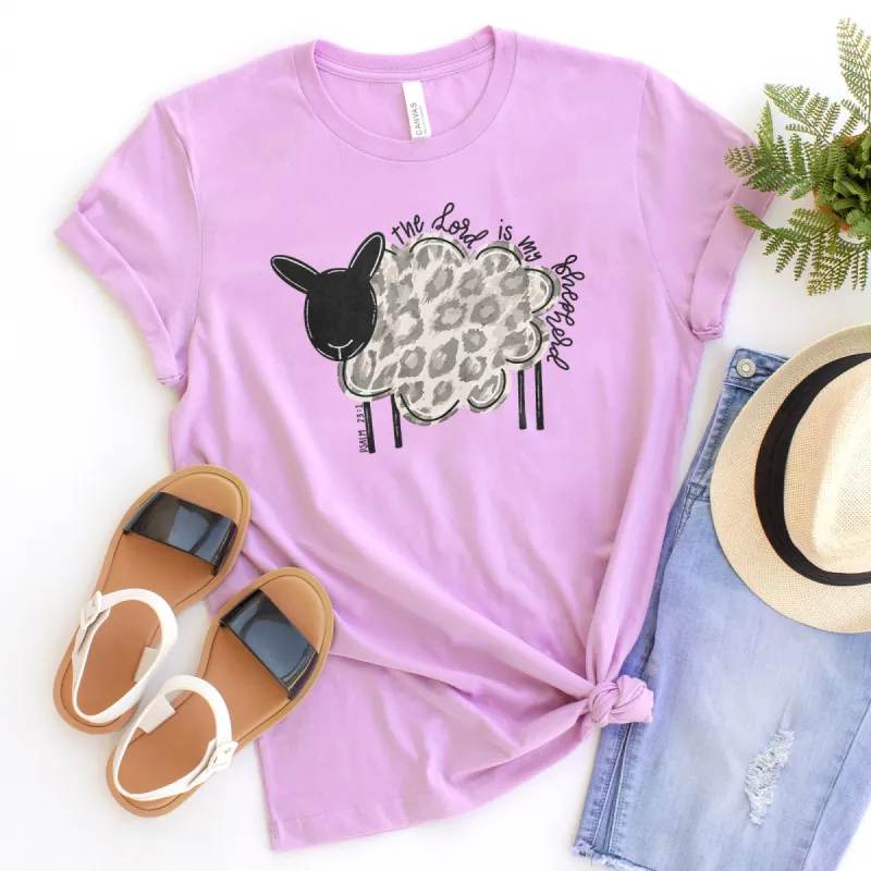 The Lord is My Shepherd Lamb Tee sold by Faithful and Co.