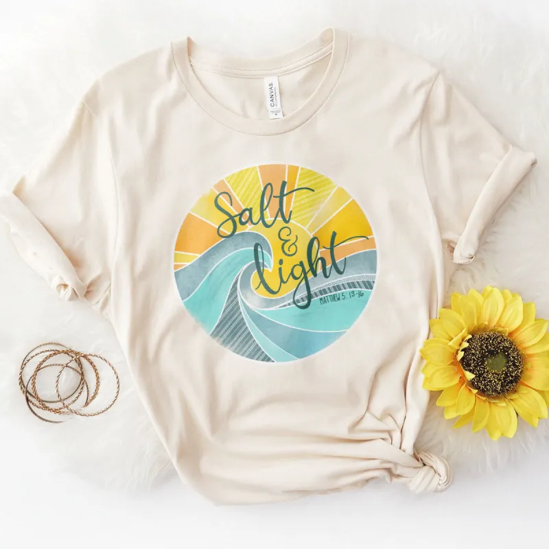Salt And Light Tee sold by Faithful and Co.