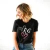 Faith Hope Love Hearts Tee sold by Faithful and Co.