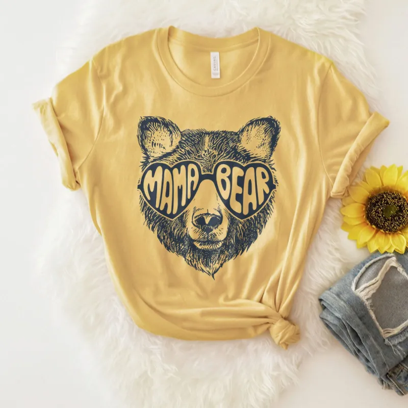 Mama Bear Love Tee sold by Faithful and Co.