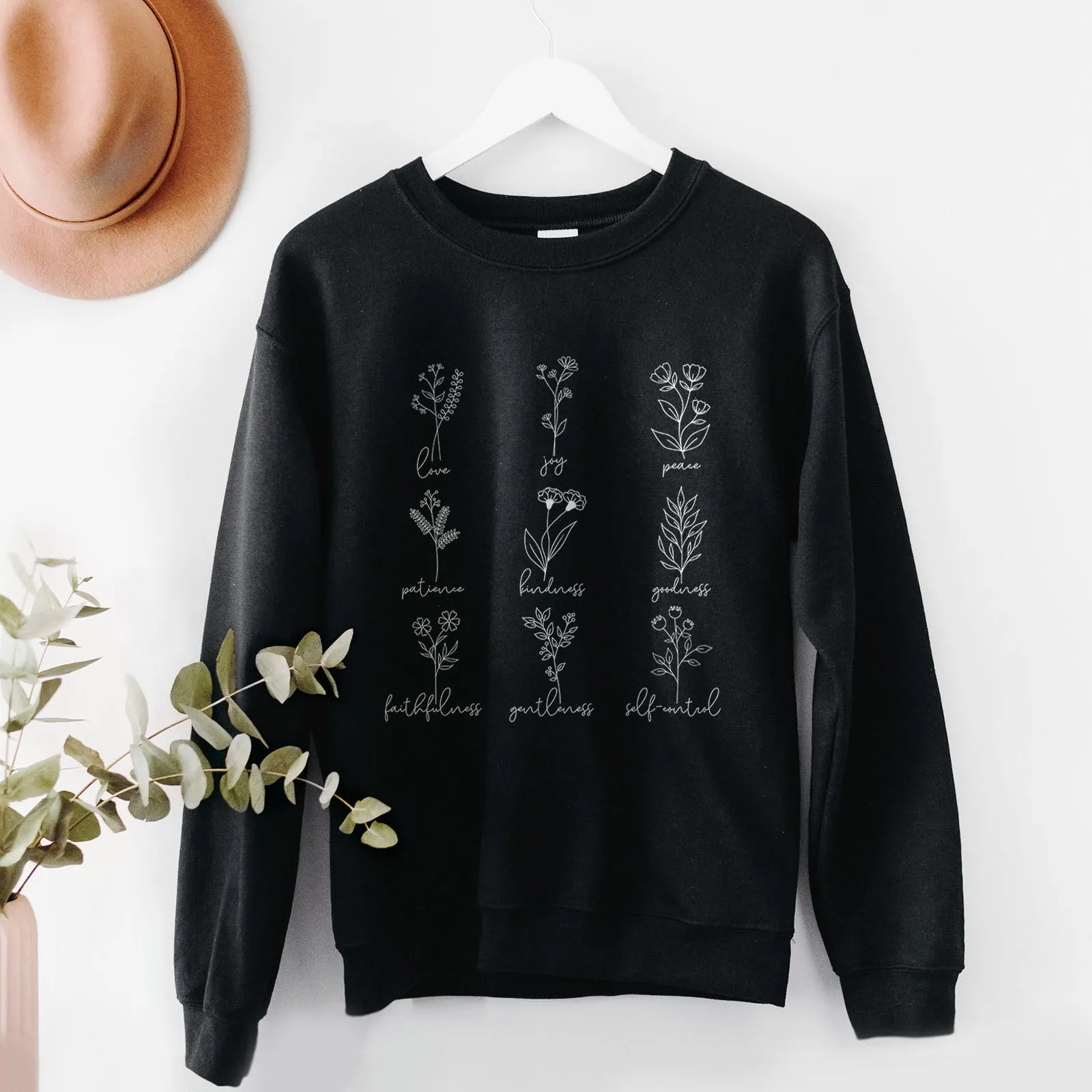 Fruits Of The Spirit Sweatshirt sold by Faithful and Co. product image thumbnail 4
