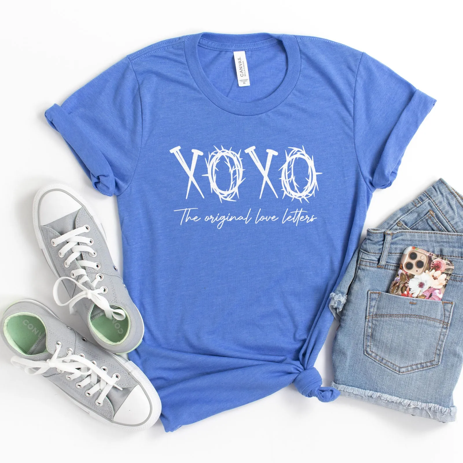 XOXO The Original Love Letters Tee sold by Faithful and Co. product image thumbnail 5