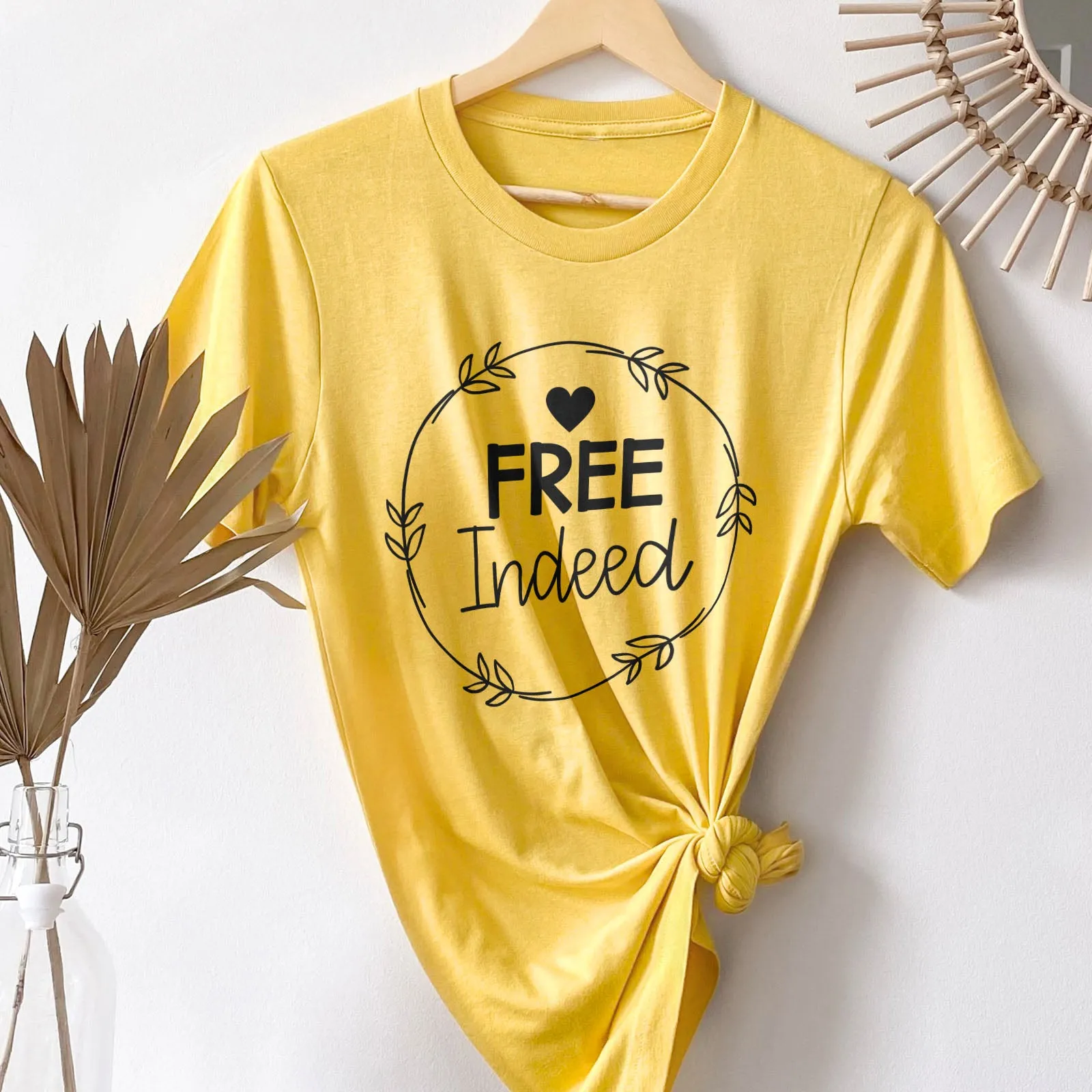 Free Indeed Tee sold by Faithful and Co. product image thumbnail 4