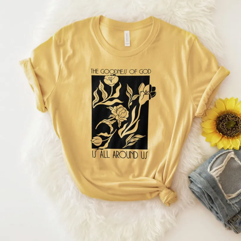 The Goodness Of God Tee sold by Faithful and Co.