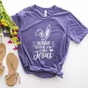 No Bunny Loves Me Like Jesus Tee sold by Faithful and Co.