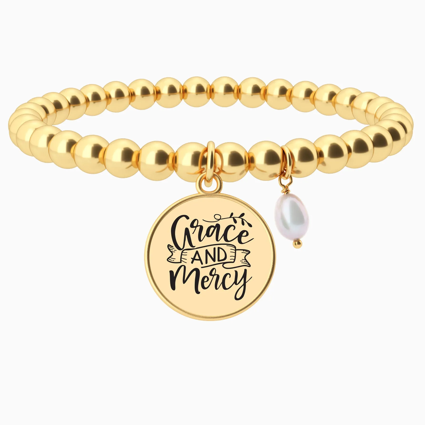 Grace And Mercy - Beaded Bracelet sold by Faithful and Co.