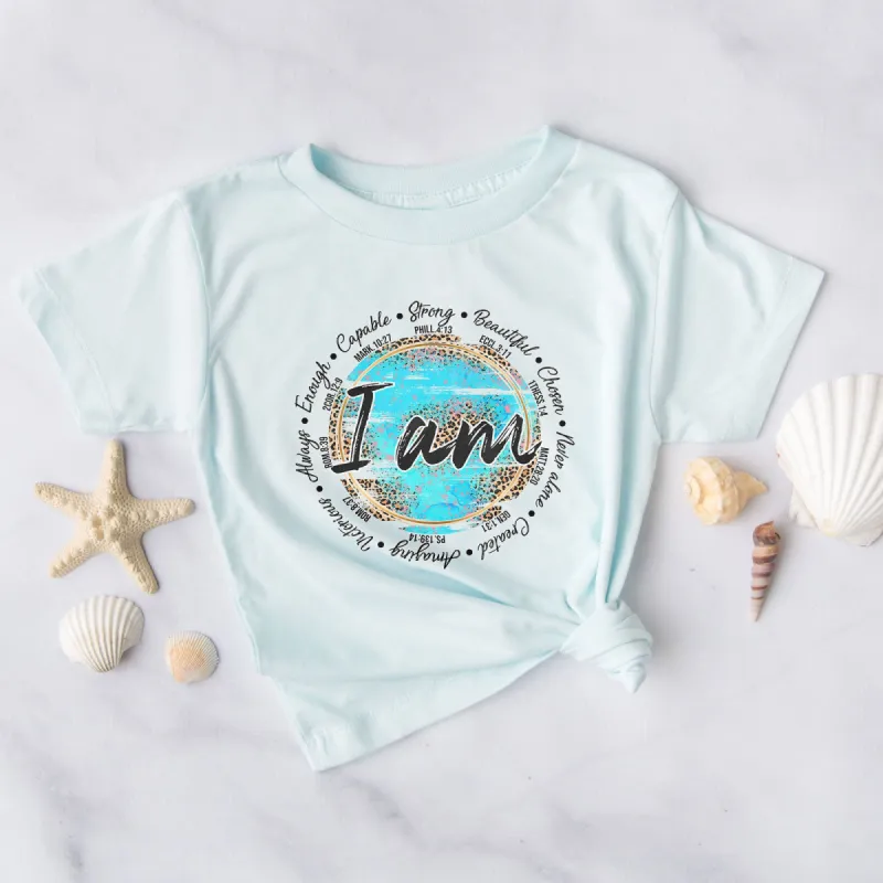 I Am Ocean Leopard Tee sold by Faithful and Co.