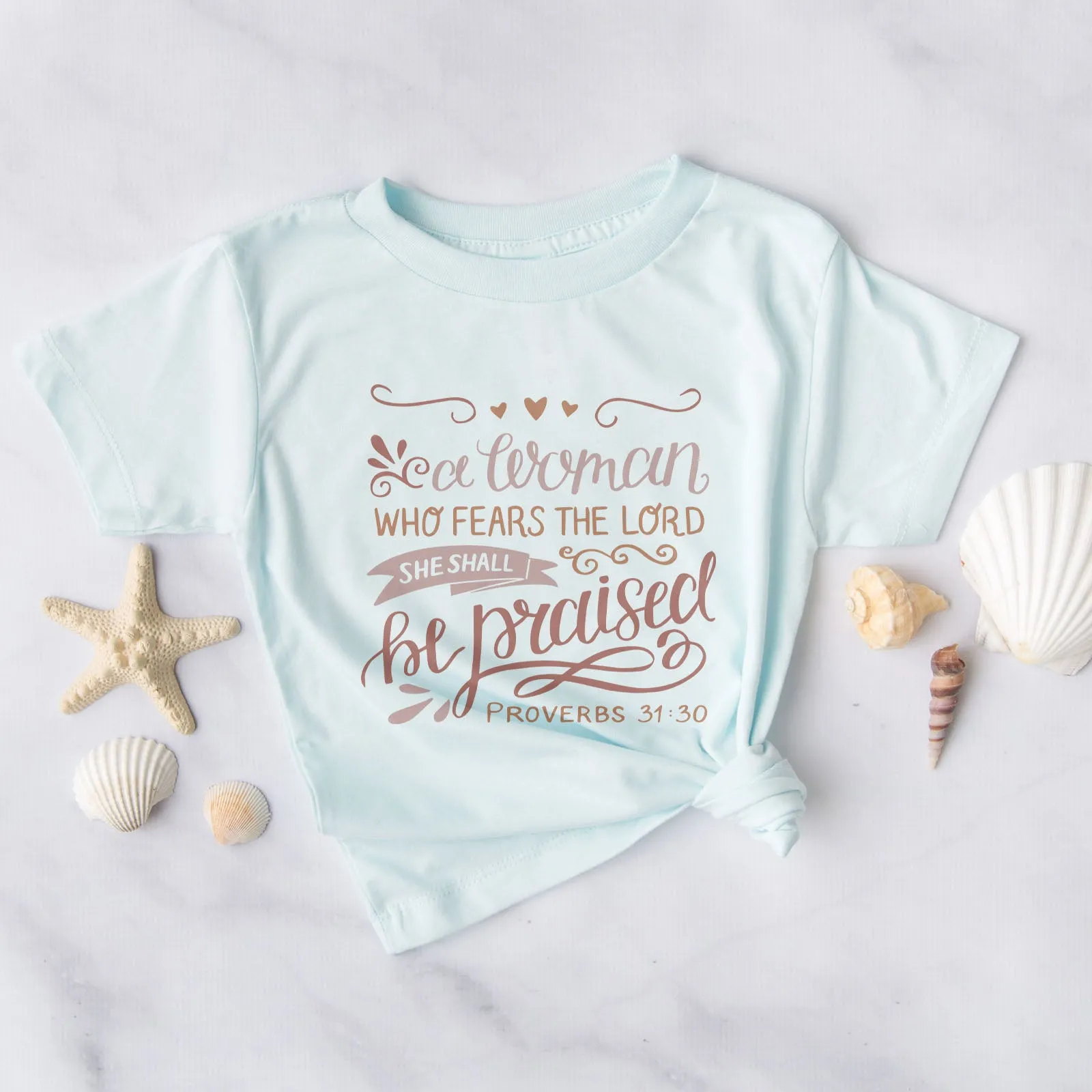 Proverbs 31:30 Tee sold by Faithful and Co. product image thumbnail 3