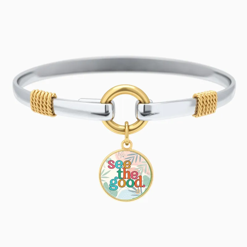 See The Good - Two-Tone Bracelet sold by Faithful and Co.