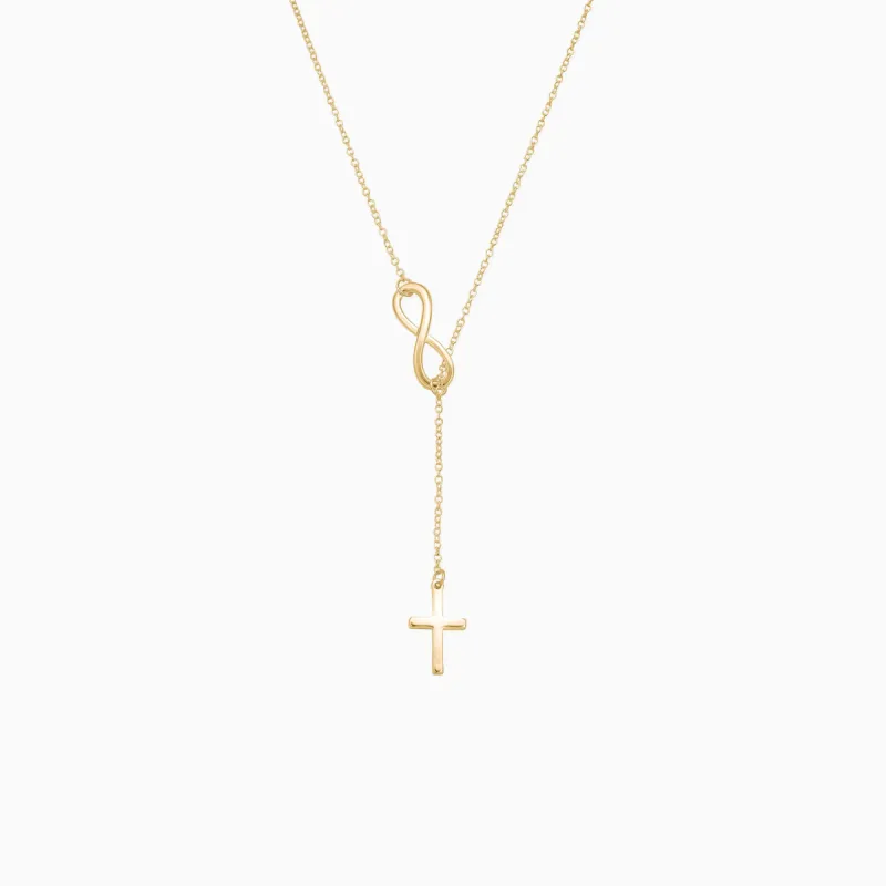 Free Gift - Cross and Infinity Necklace sold by Faithful and Co.