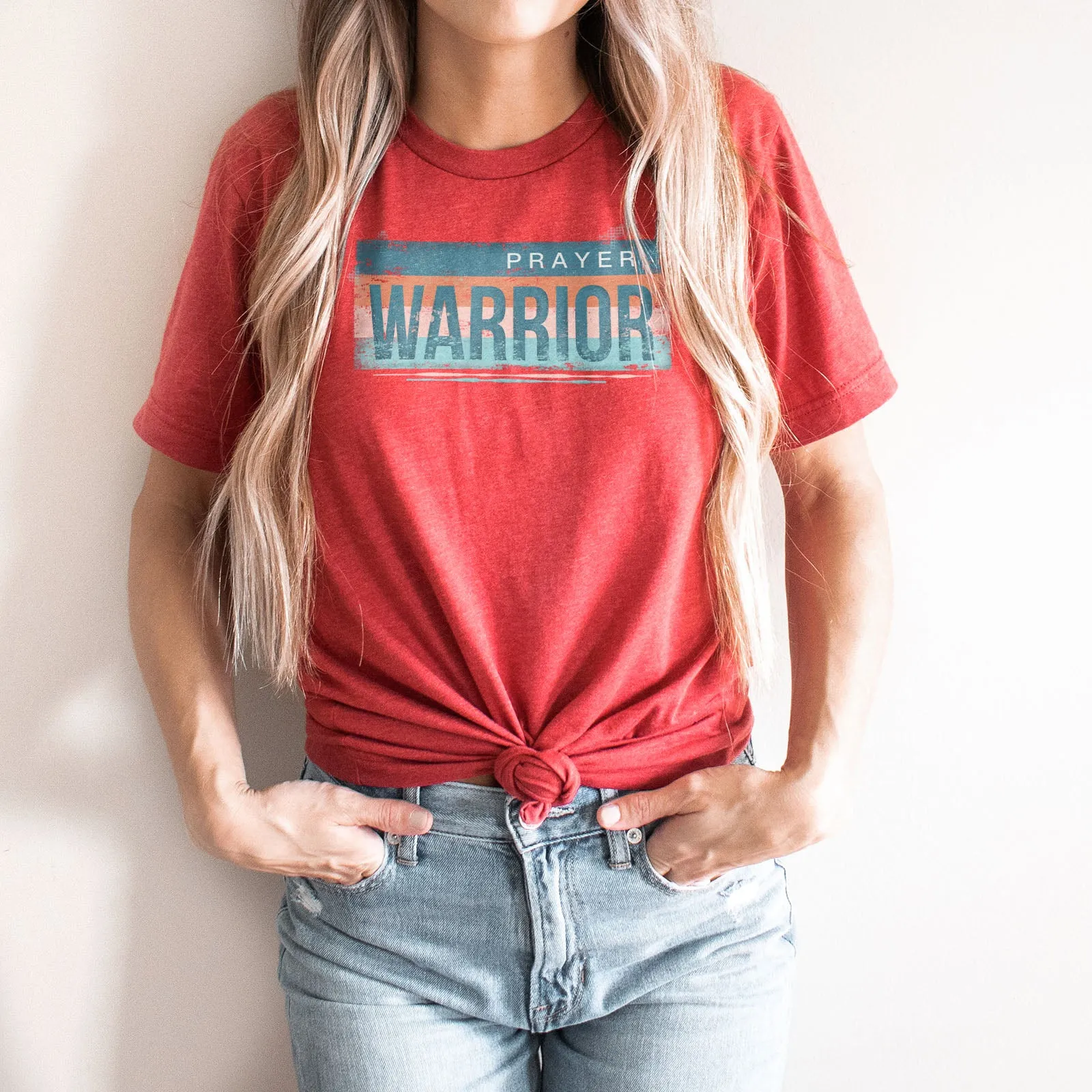 Prayer Warrior Tee sold by Faithful and Co. product image thumbnail 3
