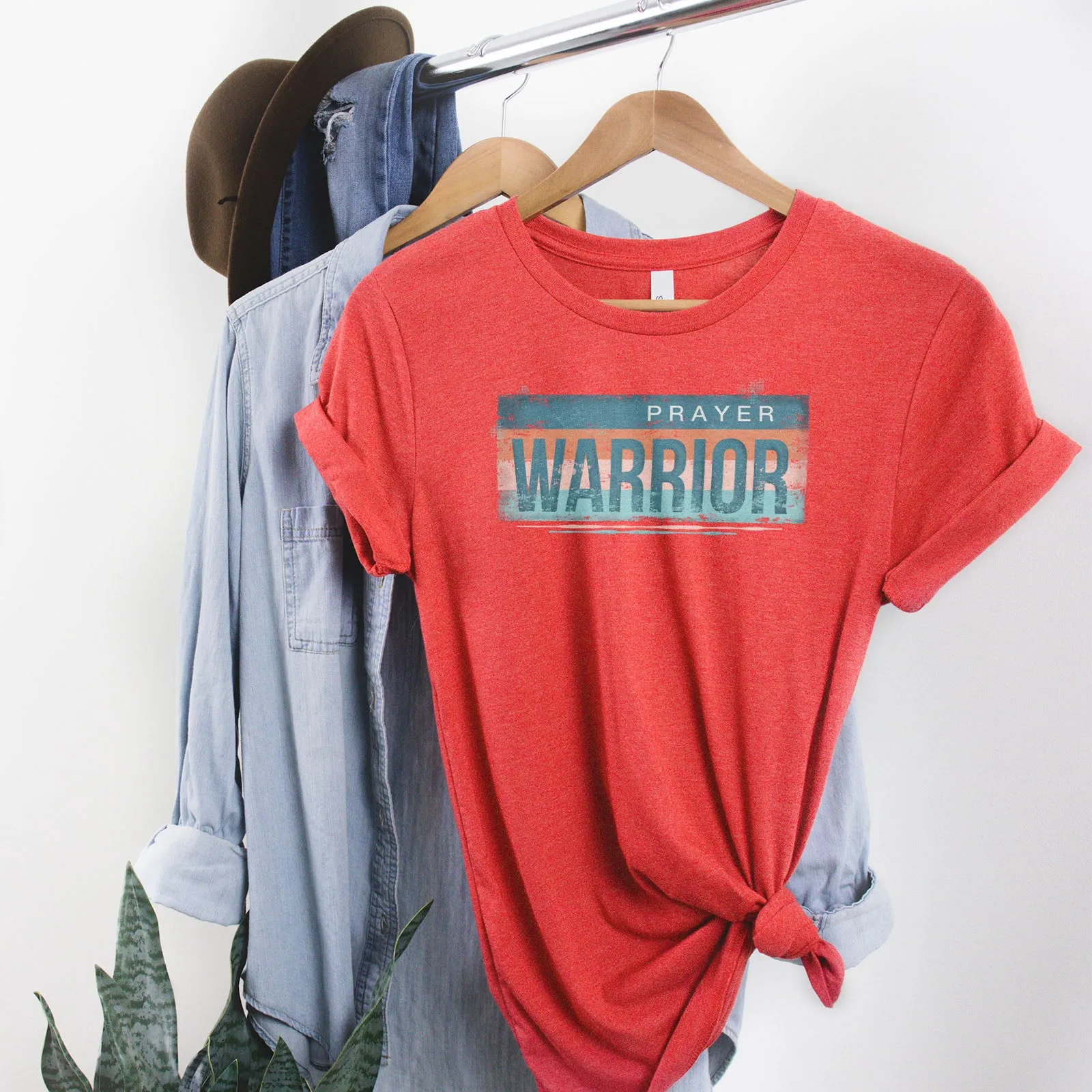 Prayer Warrior Tee sold by Faithful and Co. product image thumbnail 4