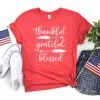 Grateful Thankful Blessed Tee sold by Faithful and Co.