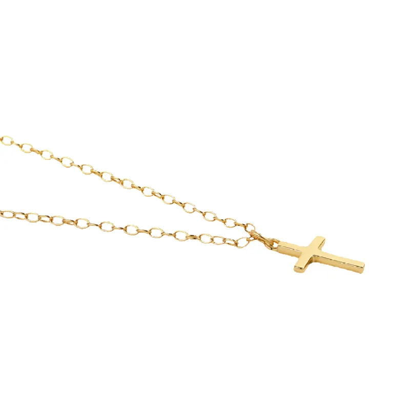 Classic Cross Necklace sold by Faithful and Co.