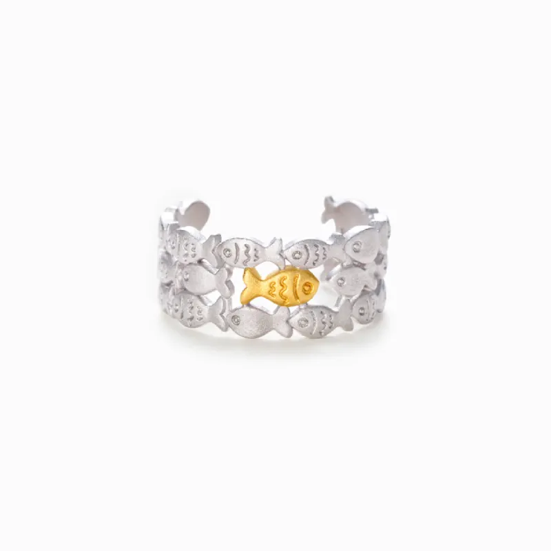 Be Different Adjustable Ring sold by Faithful and Co.