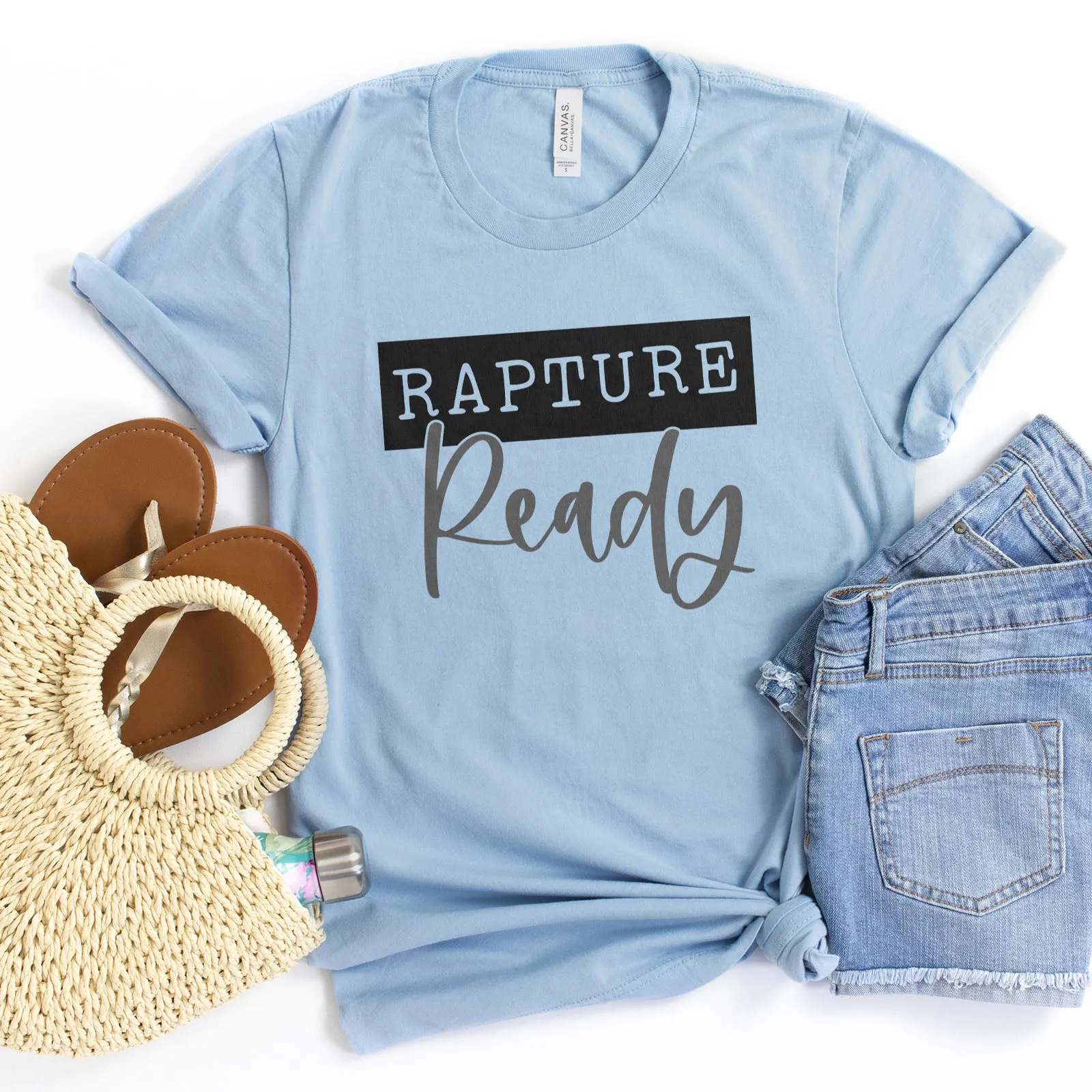 Rapture Ready Tee sold by Faithful and Co.