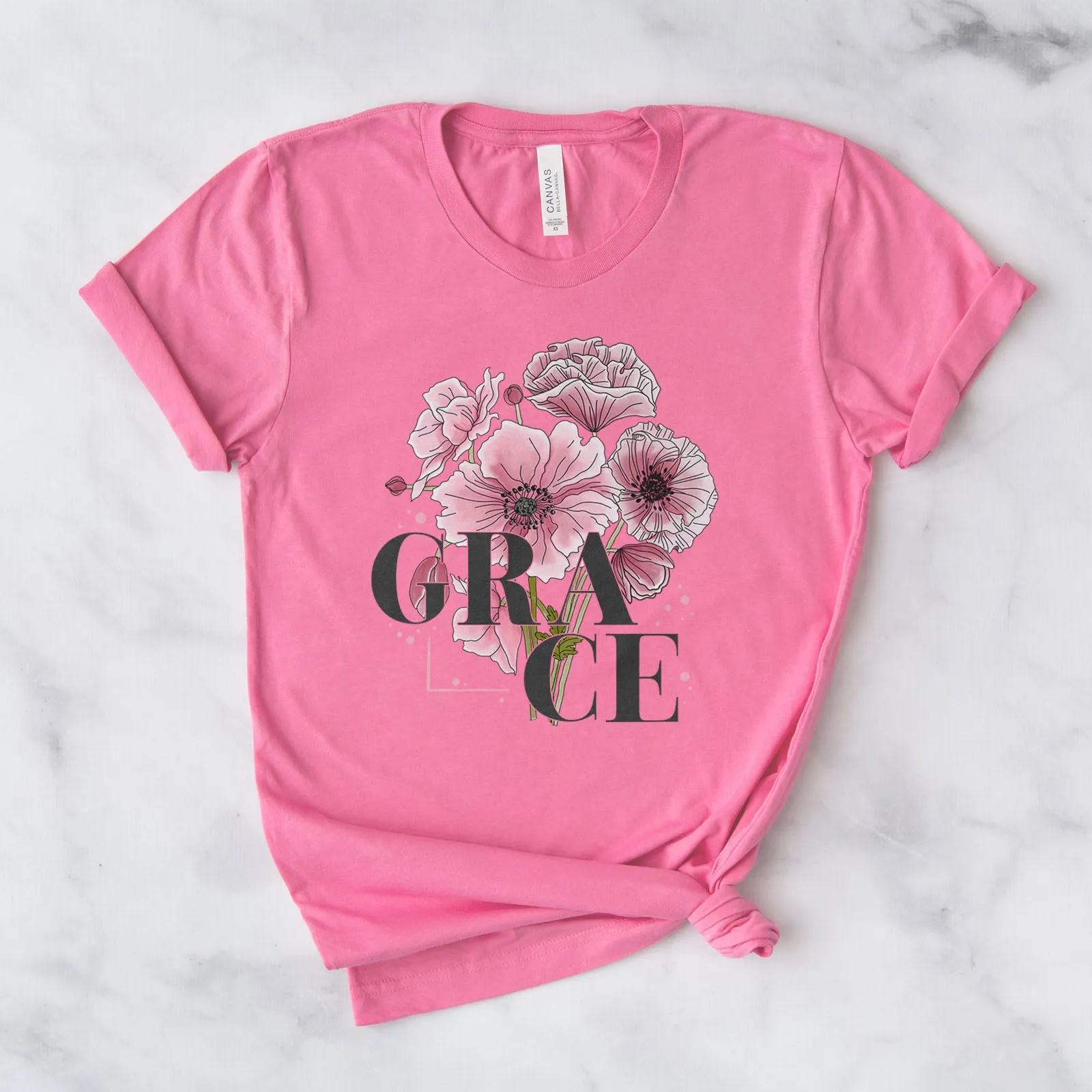 Grace Tee sold by Faithful and Co.